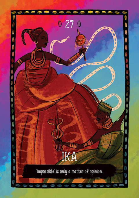 African Gods Oracle Card Deck Orishas Magic Rockpool By Diego De Oxossi Rp172