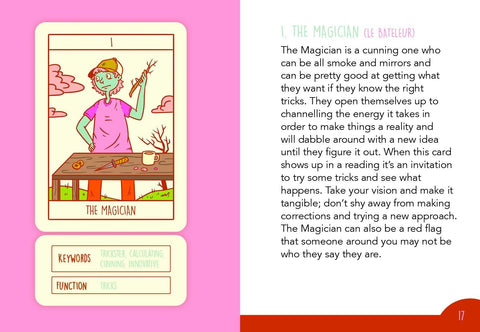 Squid Cake Marseille Tarot Card Deck Rockpool Publishing By Jessica Rollar RP152