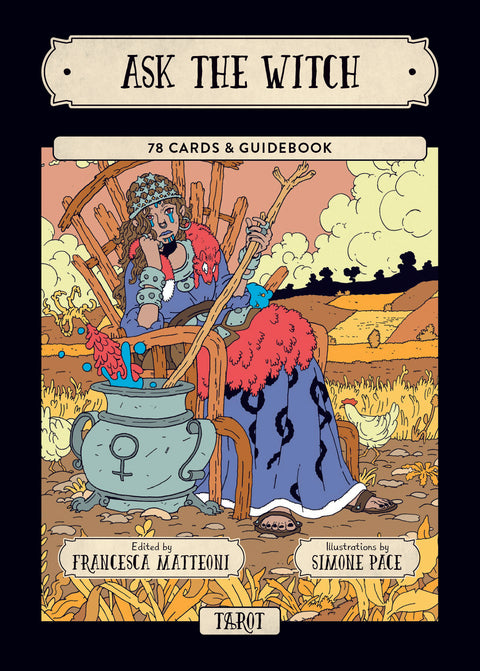 Ask The Witch Tarot Cards Rockpool Francesca Matteoni And Simone Pace Magic NEW