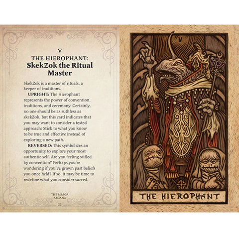 The Dark Crystal Tarot Cards Deck and Guidebook Esoteric Insight Editions INS037