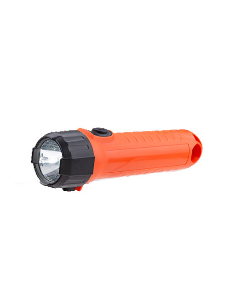 Energizer Atex Flashlight 150 Lumens 2D Batteries Led 175M Orange Black NEW