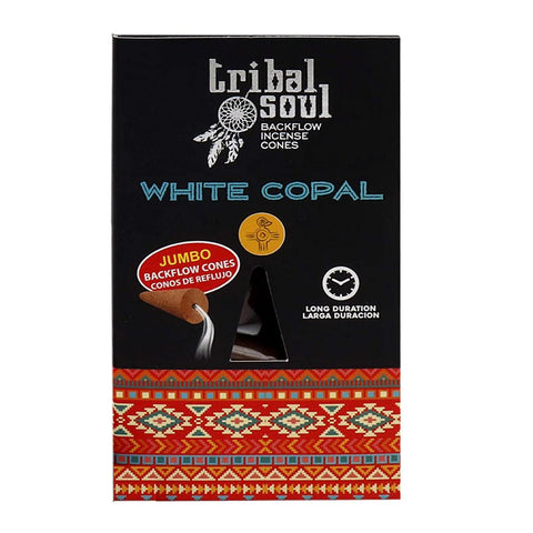 White Copal - Tribal Soul Backflow Incense Hari Darshan
