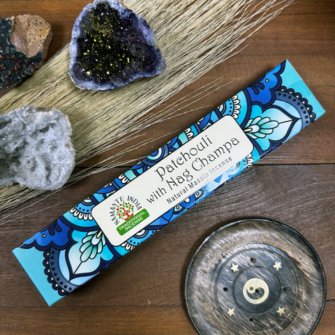 Namaste Mandala Masala Incense - Patchouli With Nag Champa Orkay