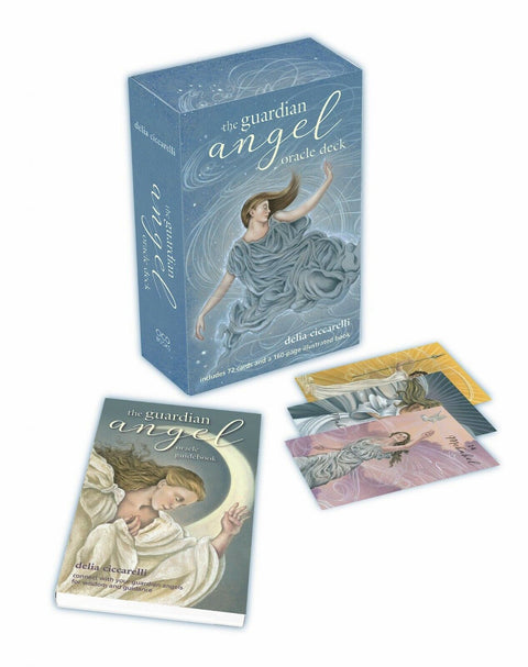 The Guardian Angel Oracle Cards Deck And Book Cico Books Delia Ciccarelli NEW