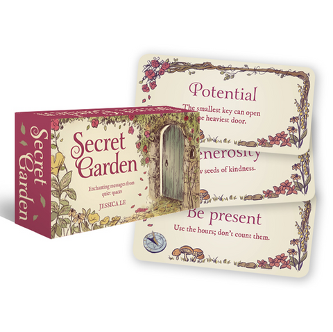 Secret Garden Cards Deck Rockpool Publishing Enchanting Messages Jessica Le NEW