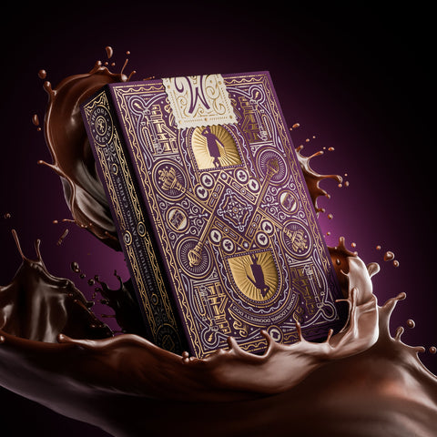 Wonka Playing Cards Premium Theory 11 Magic Tricks Chocolate Factory USpcc T1184