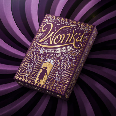 Wonka Playing Cards Premium Theory 11 Magic Tricks Chocolate Factory USpcc T1184