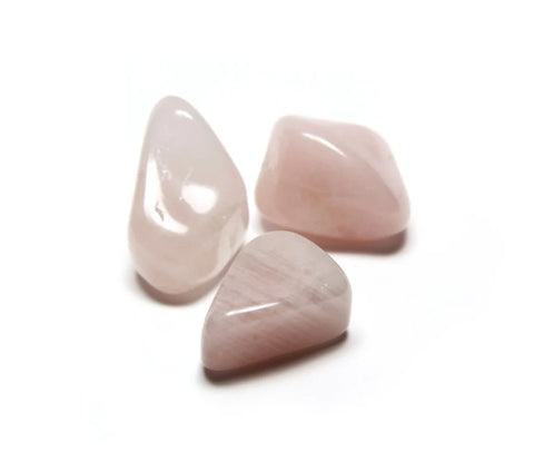Natural Rose Quartz Mineral Tumbled Stones 500 Grams Pack Lo Scarabeo Pink NEW