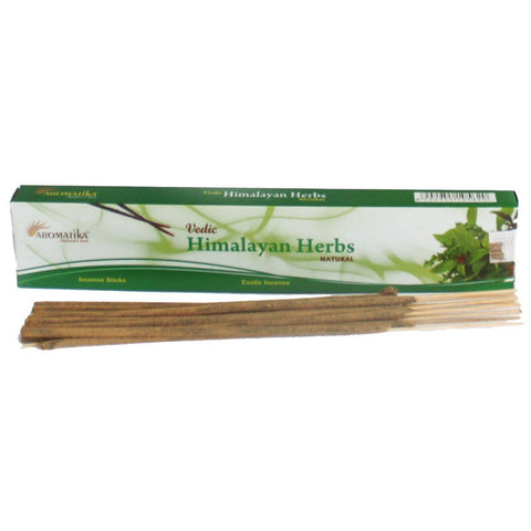 Vedic Himalayan Herbs Natural Incense Sticks Aromatika