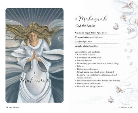 The Guardian Angel Oracle Cards Deck And Book Cico Books Delia Ciccarelli NEW