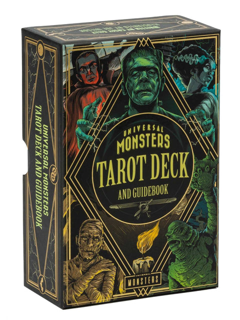 Universal Monsters Tarot Cards Deck And Guidebook