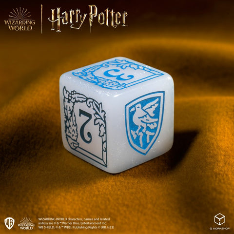 Harry Potter. Ravenclaw Modern Dice Set White Role Playing Games Q-Workshop NEW