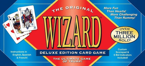 Wizard Deluxe Edition Card Game The Original US Games With Instructions