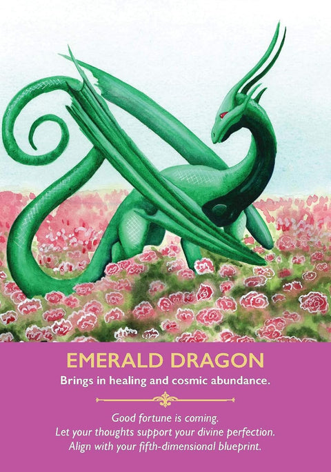 Dragon Oracle Cards Deck And Guidebook Hay House By Diana Cooper Spiritual NEW