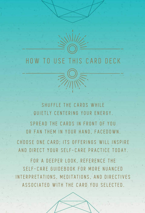 Self-Care Inspirational Card Deck And Guidebook Insight Editions