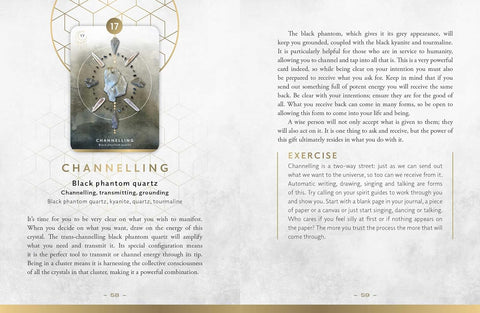Crystal Grid Oracle Cards Deck Deluxe Edition Rockpool Publishing NEW