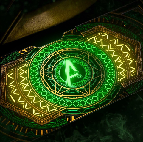 Avengers Loki Playing Cards 2 Decks Pvc & Paper Led Lights Difatta Dif14