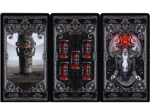Xiii Tarot By Nekro Cards Deck Gothic Baroque Fantasy Art Esoteric Fournier NEW
