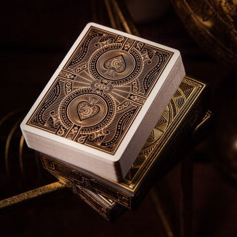 Citizens Premium Playing Cards Deck Theory 11 Gold Magic Tricks Sealed USA