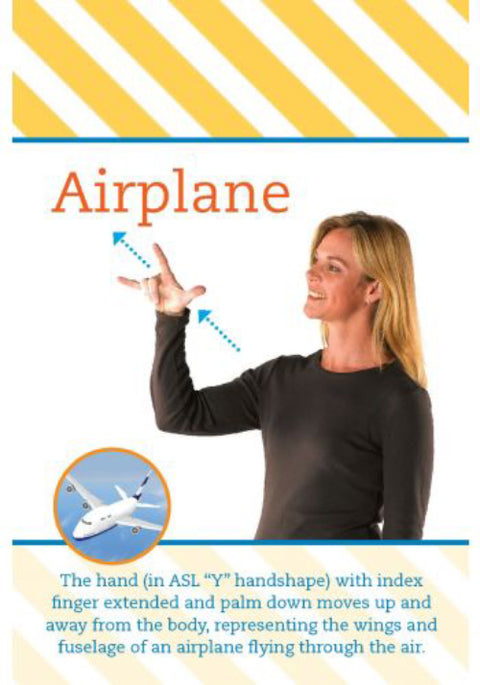 Baby Sign Language Flash Cards American Asl Deck