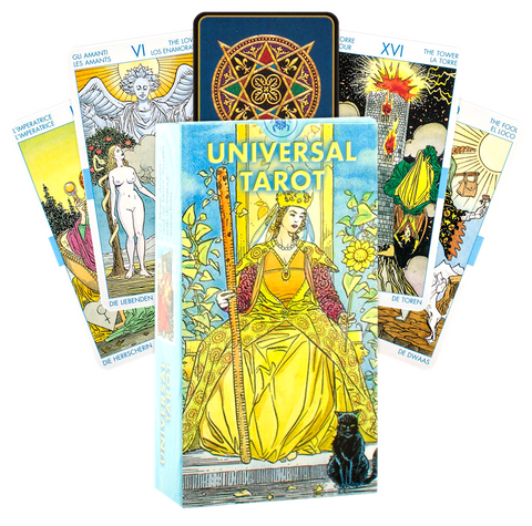 Universal Tarot Cards Deck Lo Scarabeo Esoteric Fortune Telling NEW
