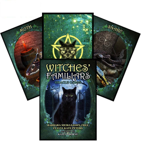 Witches Familiars Oracle Solarus Cards And Guidebook Set Kate Osborne NEW