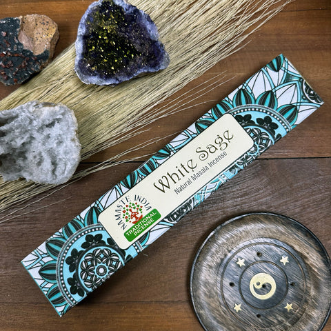 Namaste Mandala Masala Incense - White Sage Orkay