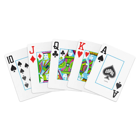 Copag 1546 Neoteric Poker Size Jumbo Index Double dDeck (Red/Green)