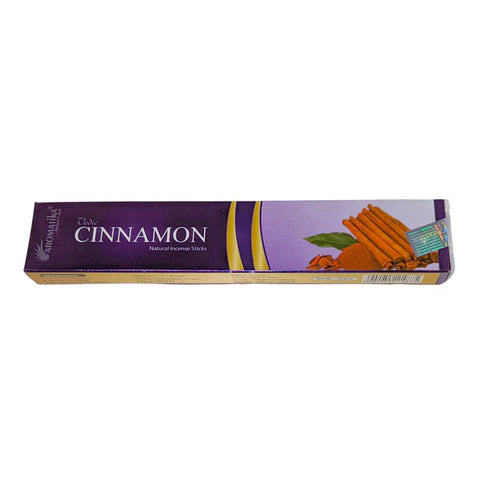 Vedic Cinnamon Natural Incense Sticks Aromatika