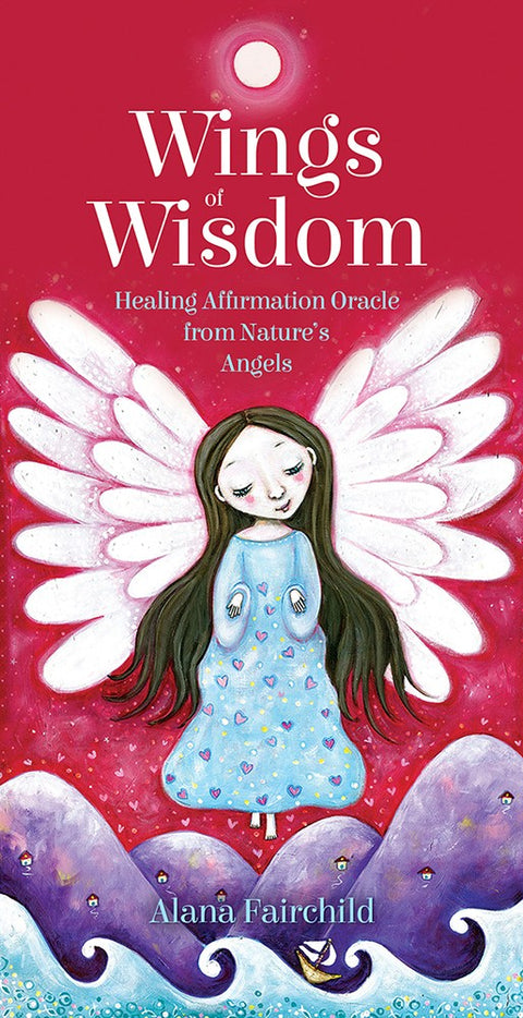 Wings Of Wisdom Oracle Cards Deck Alana Fairchild Longhurst Blue Angel