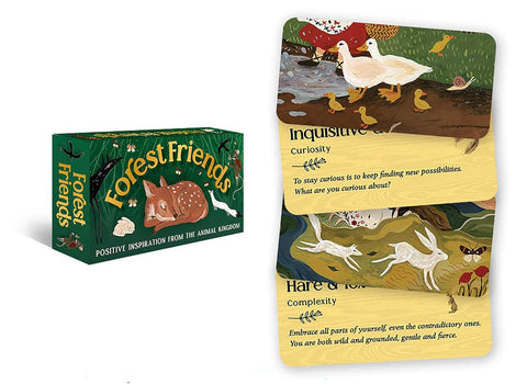Forest Friends Card Deck Animals Rockpool Publishing By Tijana Lukovic RP187