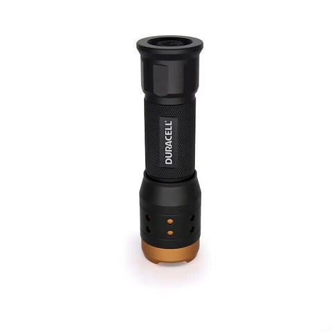 Duracell Focusing Led Flashlight 700 Lumens + 4 Aaa Batteries Included Aluminum