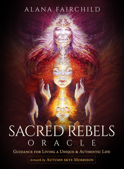 Sacred Rebels Borderless Oracle Deck Cards Alana Fairchild Blue Angel Sro44