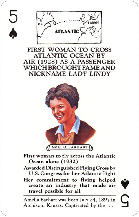 Famous Women In American History Playing Cards Deck US Games Card Game USa NEW