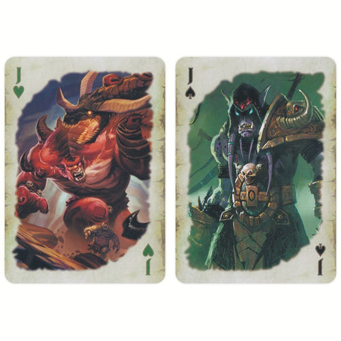 Bicycle World Of Warcraft Wrath Tbc Playing Cards Deck Poker Size USpcc NEW