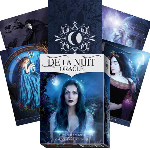 De La Nuit Oracle Cards Lo Scarabeo Alexandra V Bach Carole Anne Eschenazi NEW