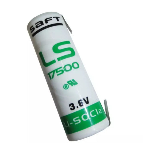 Premium Ls17500 U Soldering Tag Lithium Battery 3.6V 3600Mah Li-Soci2 France NEW