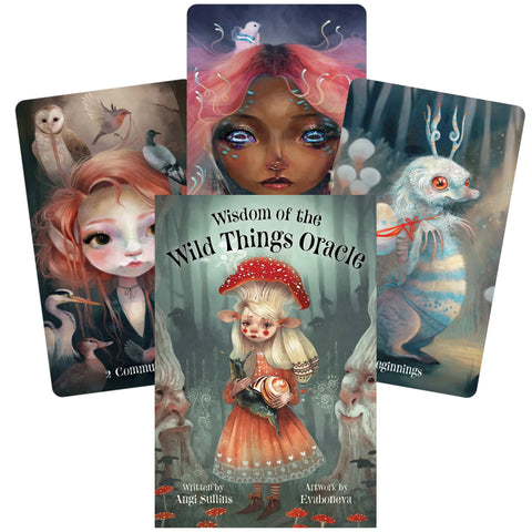Wisdom Of The Wild Things Oracle Cards Deck & Guidebook Evaboneva