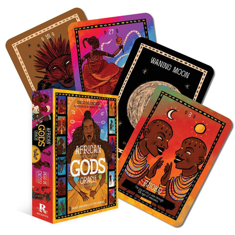 African Gods Oracle Card Deck Orishas Magic Rockpool By Diego De Oxossi Rp172