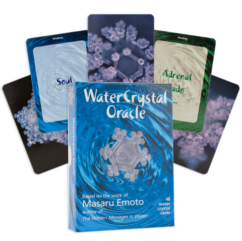 Water Crystal Oracle Cards Deck Beyond Words Esoteric Emoto Snowflakes Water NEW