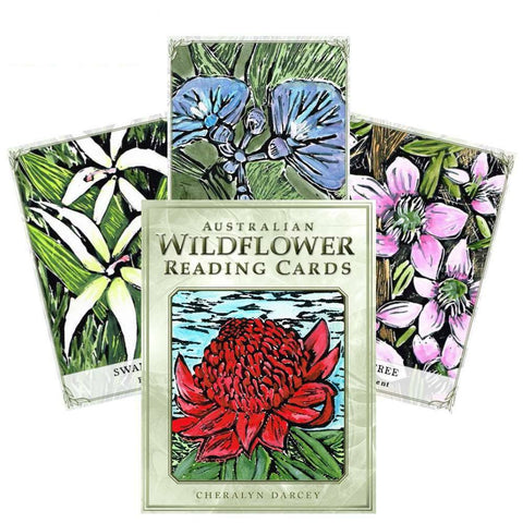 Australian Wildflower Reading Cards Deck Rockpool Cheralyn Darcey Guidebook NEW