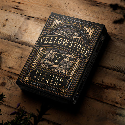 Yellowstone Playing Cards Dutton Ranch Theory 11 Magic Tricks USpcc T1179