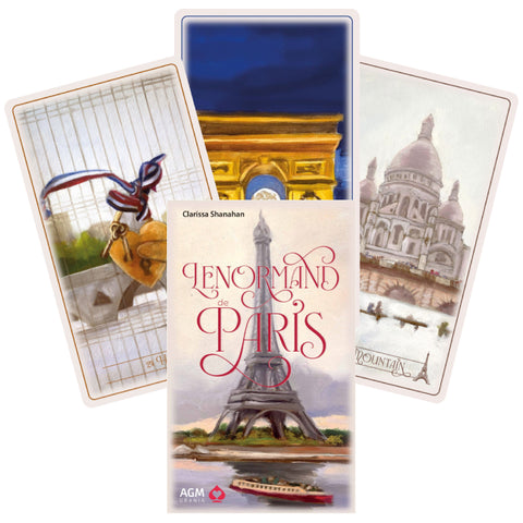 Lenormand De Paris Cards Deck Clarissa Shanahan Esoteric Agm Urania 10044383