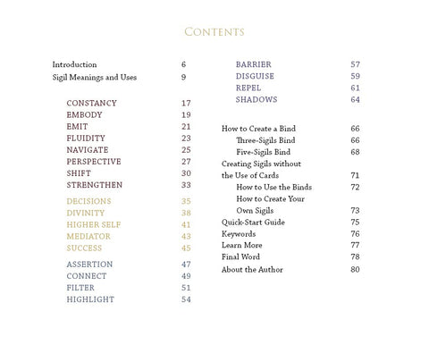 Sigils a Tool for Manifesting and Empowerment Cards Deck Schiffer Publishing