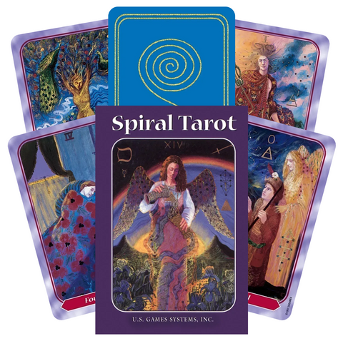 Spiral Tarot Cards Deck US Games Systems By Kay Steventon Esoteric Telling Spt78