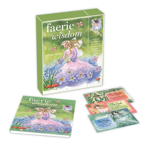 Faerie Wisdom Cards Deck Magical Messages Gillian Kemp Cico Books Ccp26