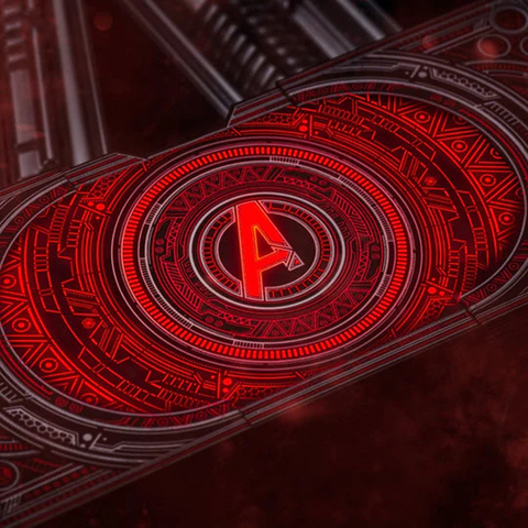 Avengers Ultron Playing Cards 2 Decks Pvc & Paper Led Lights Difatta Dif10