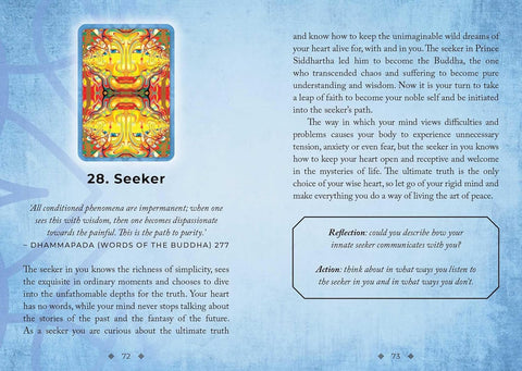 Buddha Dhamma Oracle Card Deck Rediscover Yourself Rockpool By Sofan Chan Rp184