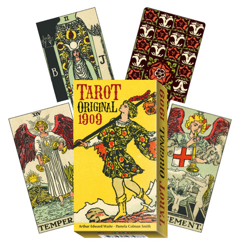 Tarot Original 1909 Cards Deck Arthur Waite Pamela Colman Smith Lo Scarabeo NEW
