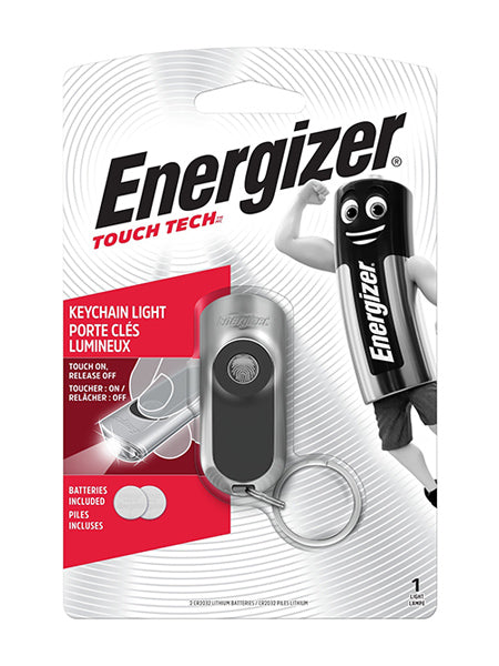 Energizer Keychain Light Batteries Included Lithium Cr2032 Touch On Light NEW